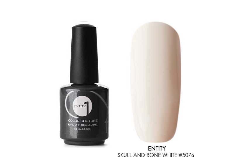 Entity One Color Couture, гель-лак (Skull And Bone White №5076), 15 мл