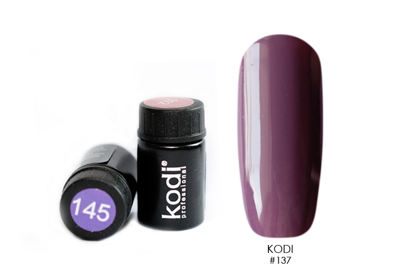 Kodi, цветная гель-краска биогель без липкого слоя (№137), 4 мл