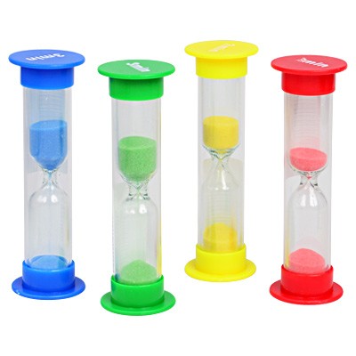 Irisk, часы песочные в пластиковом корпусе (3 минуты, случайный цвет)