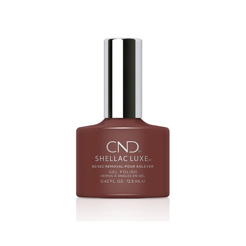 CND Shellac Luxe, двухфазный гель-лак (Oxblood 222), 12.5 мл