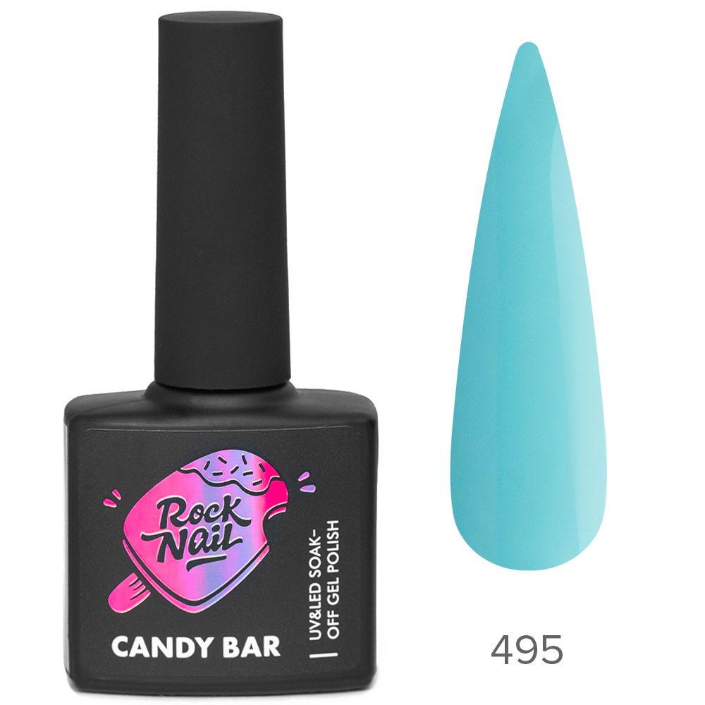 RockNail, гель-лак Candy Bar №495, 10 мл