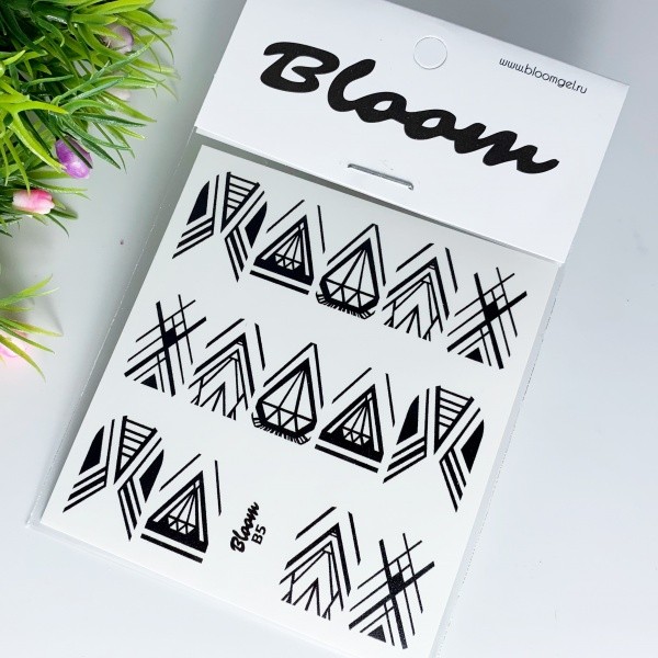 Bloom, слайдер-дизайн B5