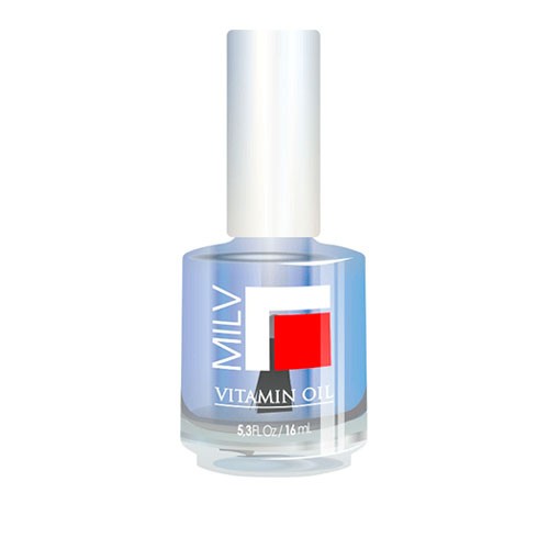 Milv, Vitamin Oil - витаминное масло для ногтей (Голубая мята), 16 мл