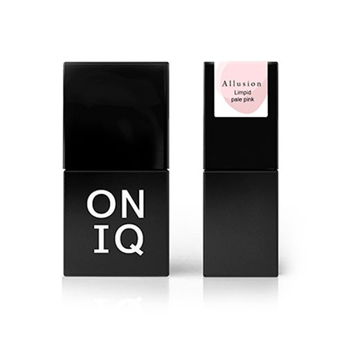 ONIQ, Allusion гель-лак камуфлирующий (Limpid pale pink), 10 мл