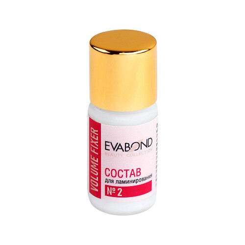 Evabond, Volume Fixer - состав № 2 для ламинирования ресниц, 5 мл