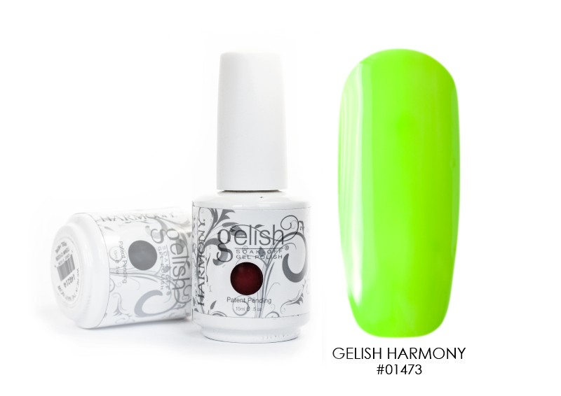 Gelish Harmony, гель-лак (Amazon Flirt - Green 01473), 15 мл