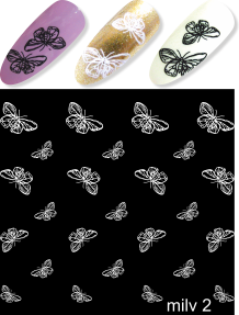 Milv, слайдер-дизайн "Бабочки 2"