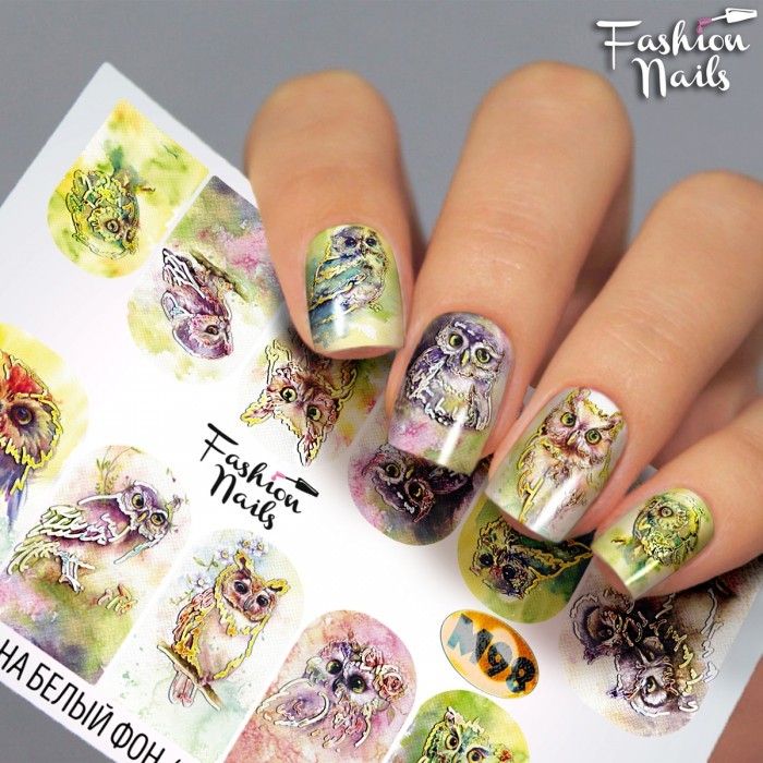 Fashion Nails, слайдер-дизайн "Metallic" №98 Fashion Nails, слайдер-дизайн "Metallic" №98
