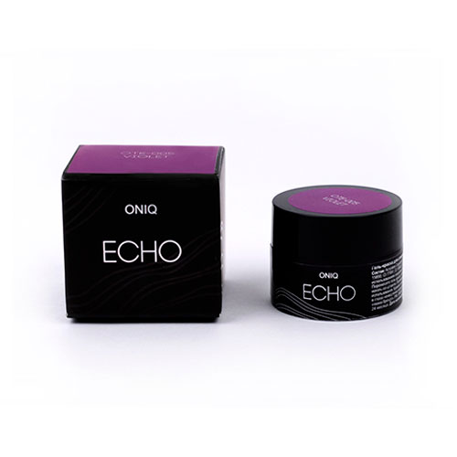 ONIQ, Echo гель-краска для стемпинга (фиолетовая), 5 мл