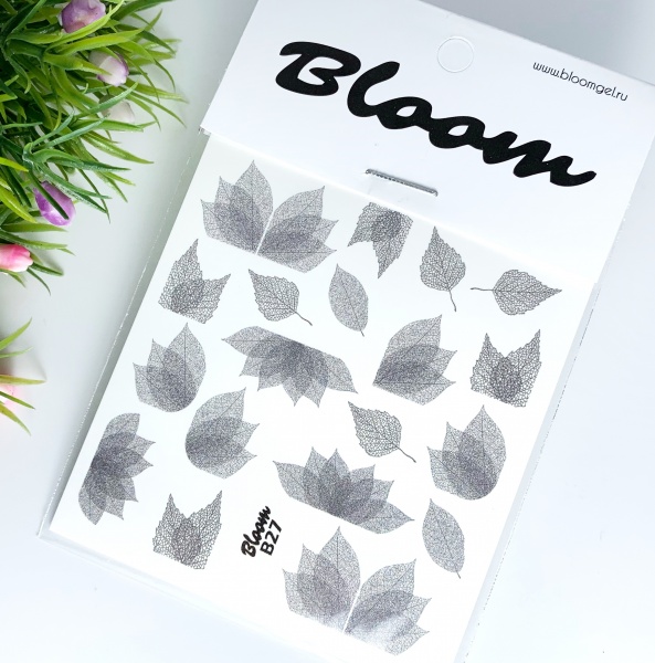 Bloom, слайдер-дизайн B27