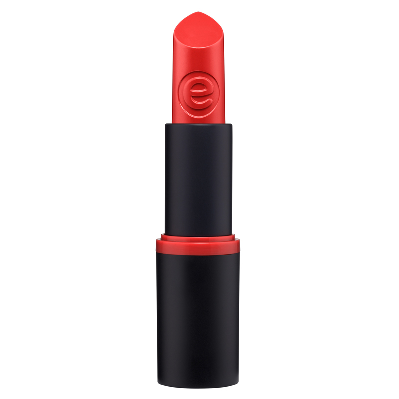 Essence, ultra last instant colour lipstick — губная помада (томатно-красный т.12)
