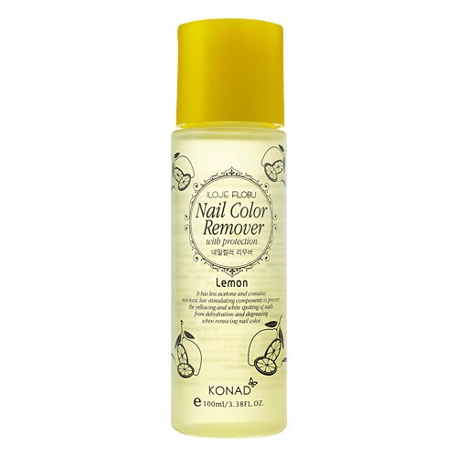 Konad, Nail Protection - жидкость для снятия лака (Лимон), 100 мл