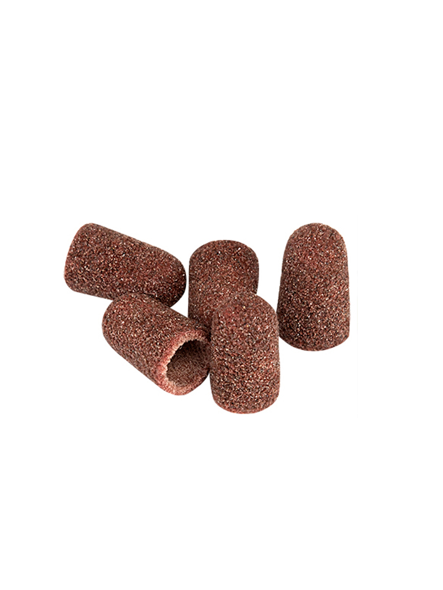 Irisk, набор колпачок песочный коричневый (d16,0 мм, 180 грит), 5 шт