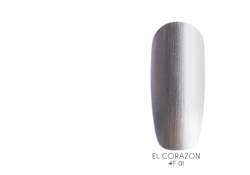El Corazon, лак Kaleidoscope (зеркальный лак f-01), 15 мл