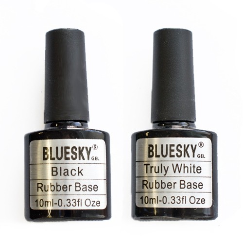 Bluesky, набор из черной и белой баз для гель-лака, 10 мл