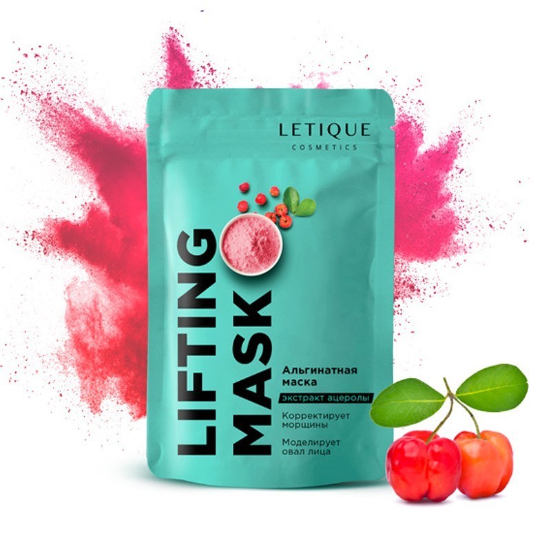 Letique, Альгинатная лифтинг-маска, 100 г