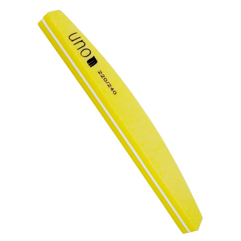 Uno, полировщик полумесяц (желтый 220/240)