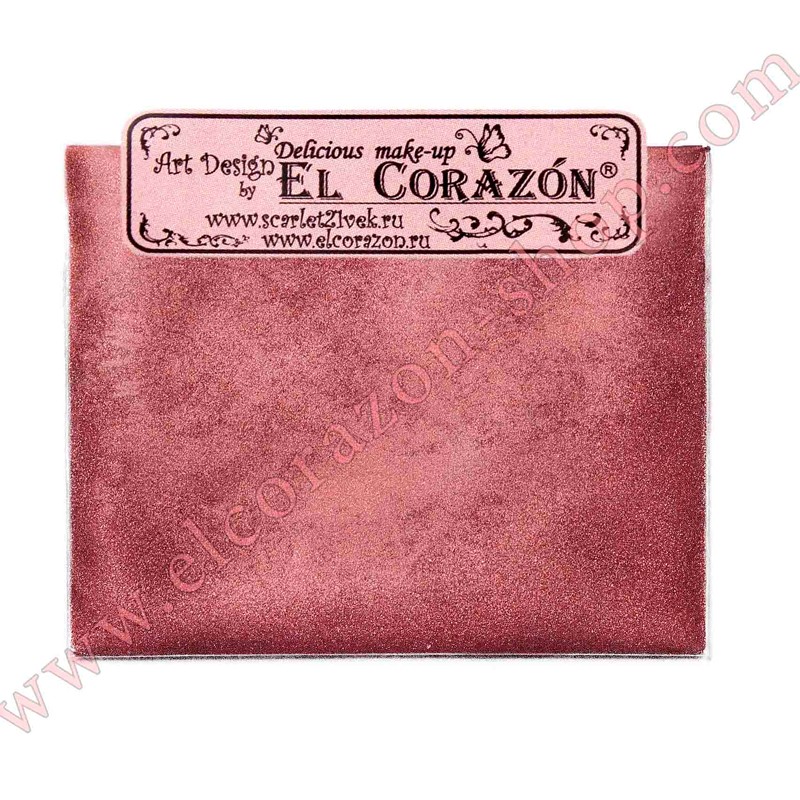 El Corazon, перламутры для дизайна ногтей №p-05 (марсала)