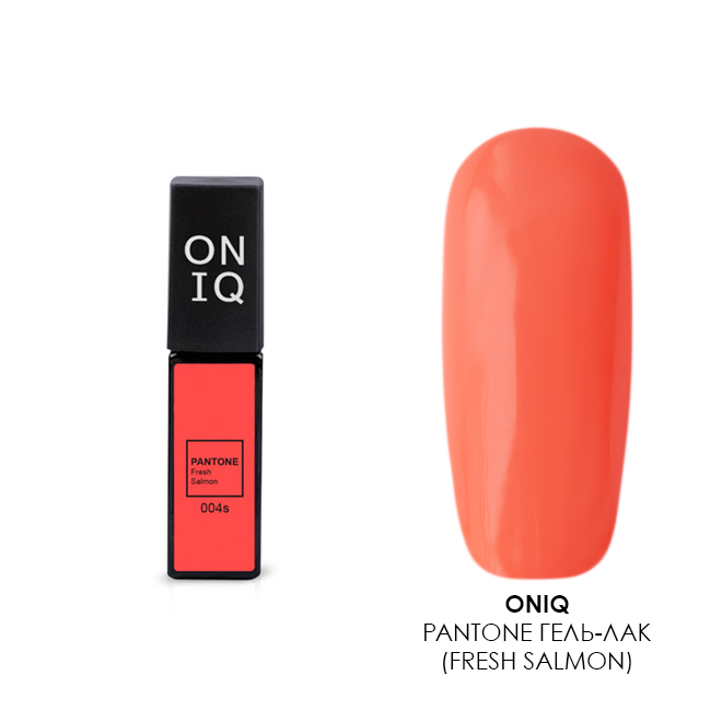 ONIQ, PANTONE гель-лак (Fresh salmon), 6 мл ONIQ, PANTONE гель-лак (Fresh salmon), 6 мл