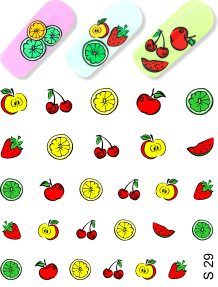 Milv, слайдер-дизайн "Ягоды и фрукты S29"