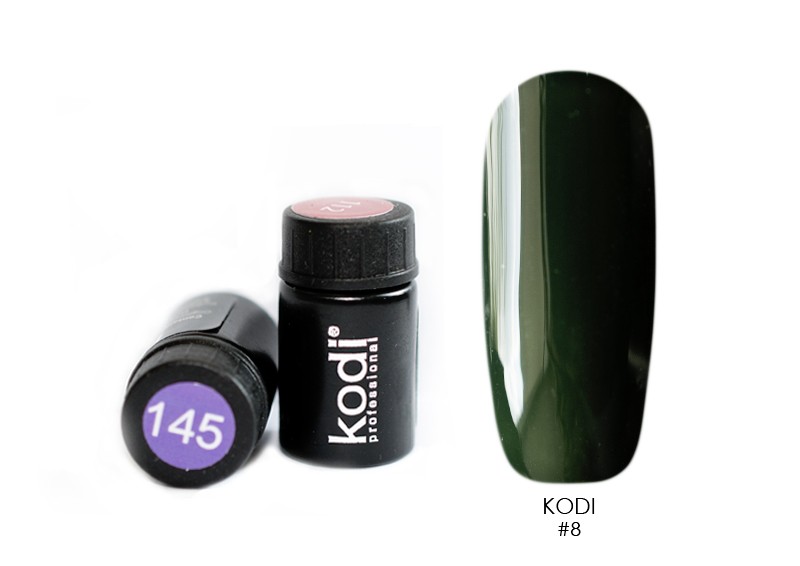 Kodi, цветная гель-краска биогель с липким слоем (№08), 10 мл