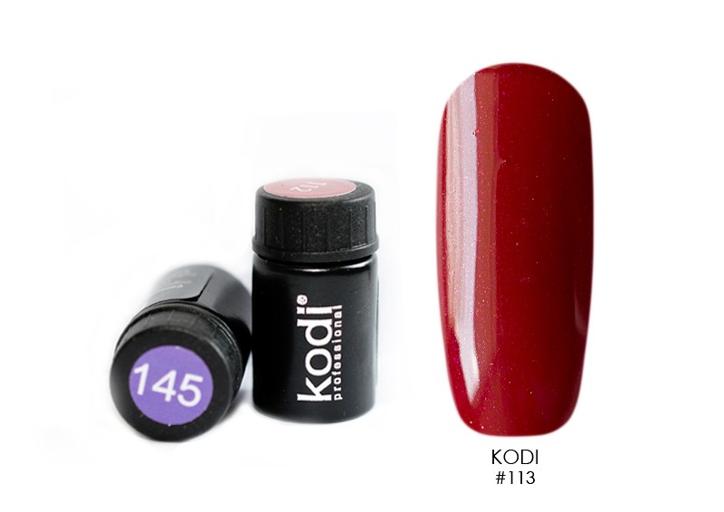Kodi, цветная гель-краска биогель без липкого слоя (№113), 4 мл