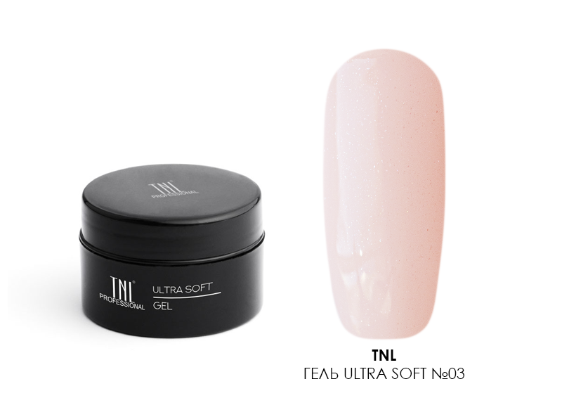 Tnl, Ultra soft - гель №03 (камуфлирующий нежно-розовый с шиммером), 18 мл