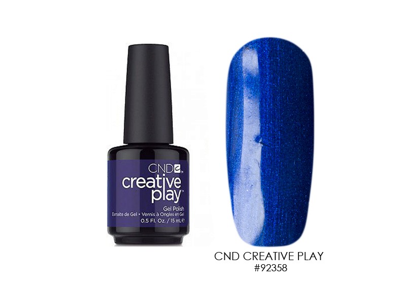 CND Creative Play Gel, гель-лак (№511 Stylish Sapphire), 15 мл