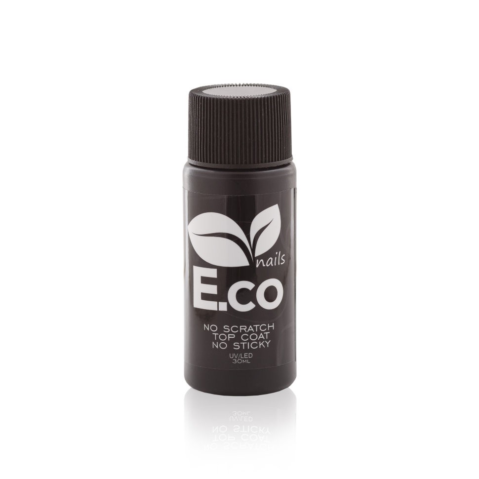 E.Co Nails, No Scratch Top Coat No Sticky - топ против царапин, 30 мл