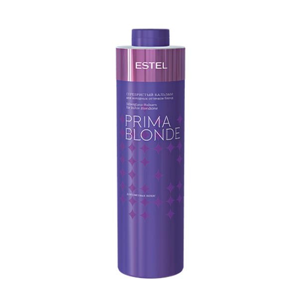 Estel, Prima Blonde - серебристый бальзам для холодных оттенков блонд, 1000 мл