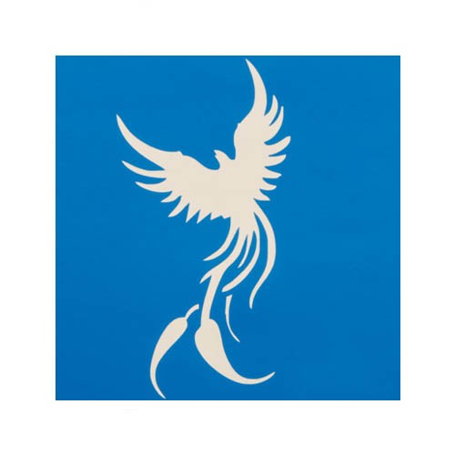 Irisk, трафарет для боди-арта синий (7х9см, №33) Irisk, трафарет для боди-арта синий (7х9см, №33)
