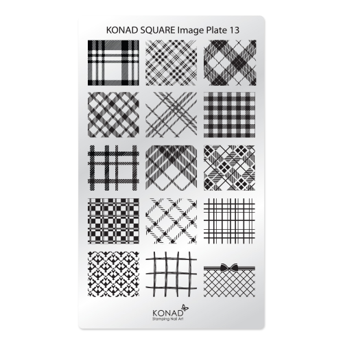 Konad, square image plate 13