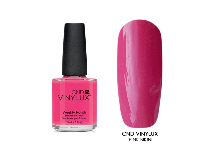CND Vinylux - недельный лак Винилюкс (Pink bikini 134), 15 мл