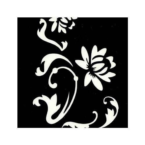 Irisk, трафарет для боди-арта (7х9см, №089) Irisk, трафарет для боди-арта (7х9см, №089)