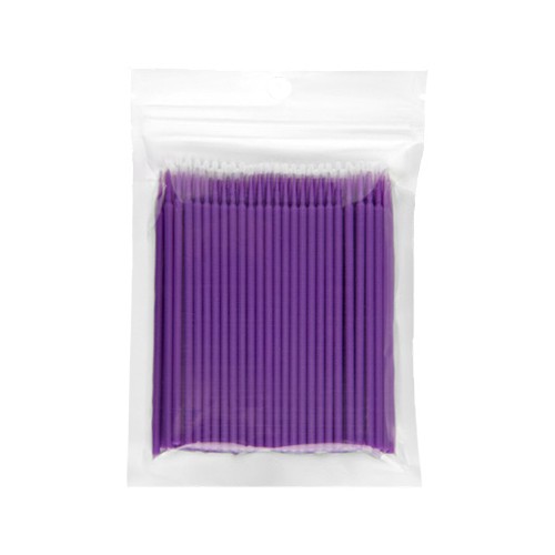 Irisk, микрощеточки в пакете (размер S, фиолетовые), 100шт