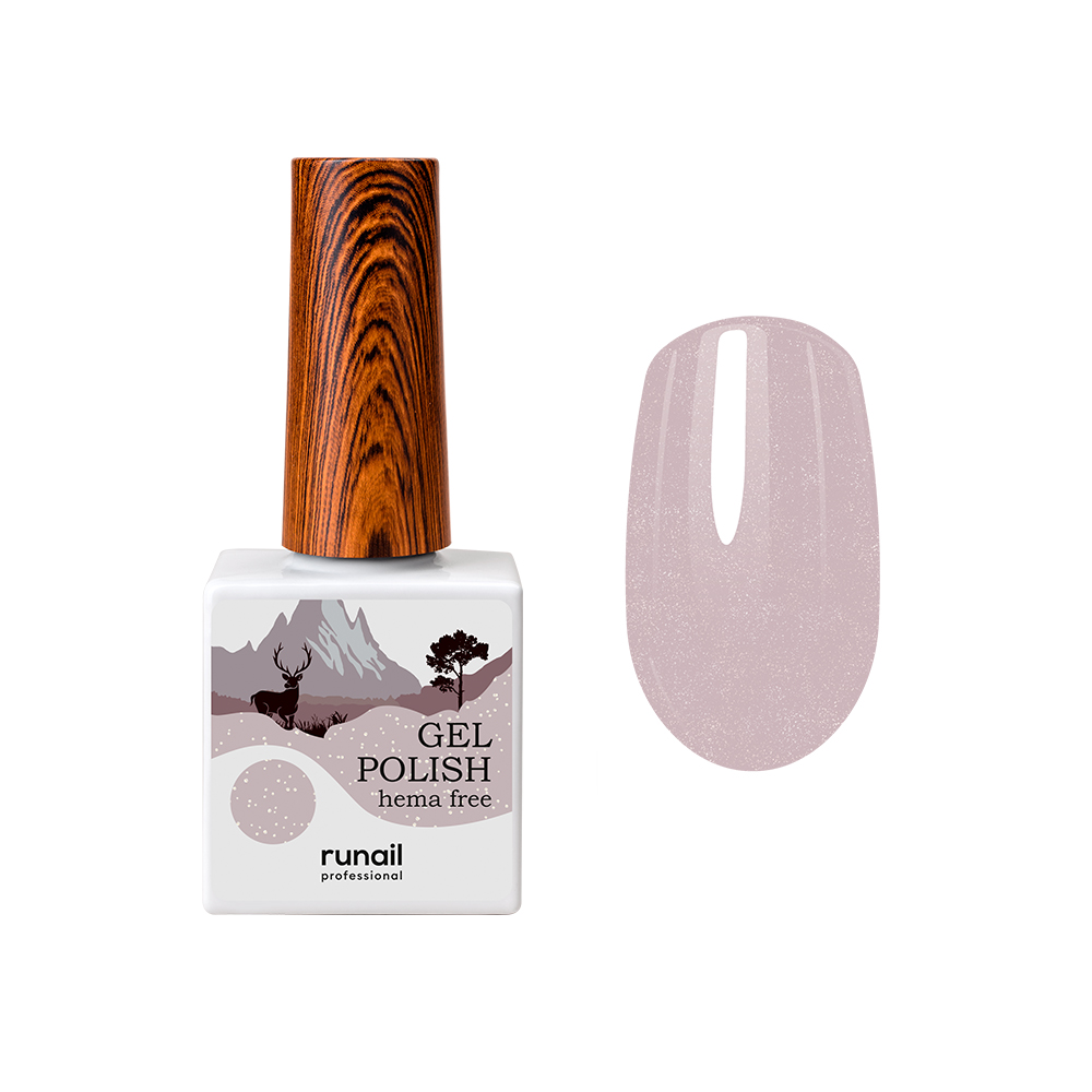 RuNail, Hema free - гипоаллергенный гель-лак №9884, 10 мл