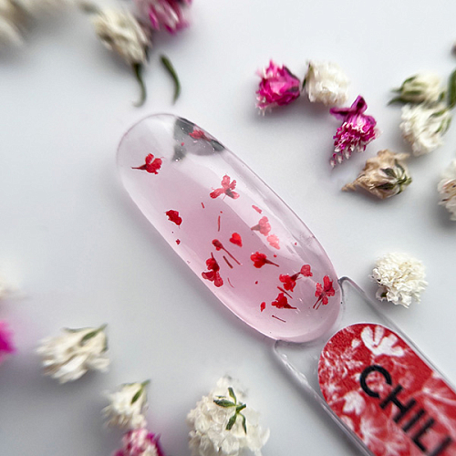 Patrisa nail, FLOWER GEL - гель для дизайна с цветами (Chili), 5 гр