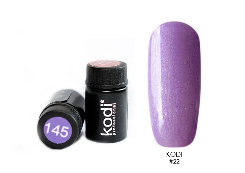 Kodi, цветная гель-краска биогель с липким слоем (№22), 10 мл