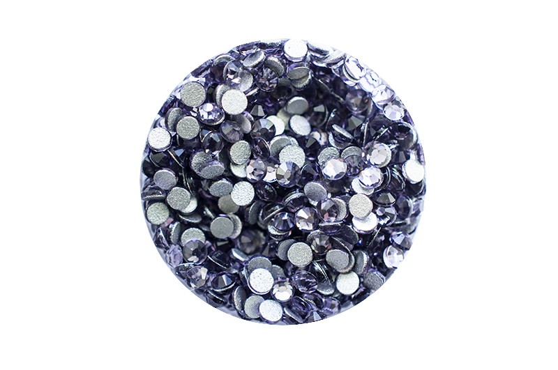 Стразы граненное стекло "Tanzanite", ss3 (1,4 мм), 30 штук