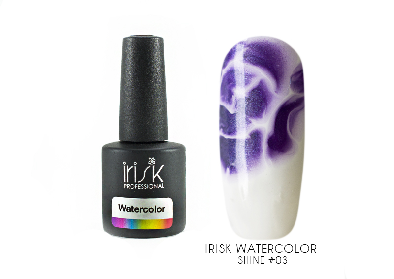 Irisk, гель-лак для акварельной техники "Watercolor Shine" (№03), 10 гр