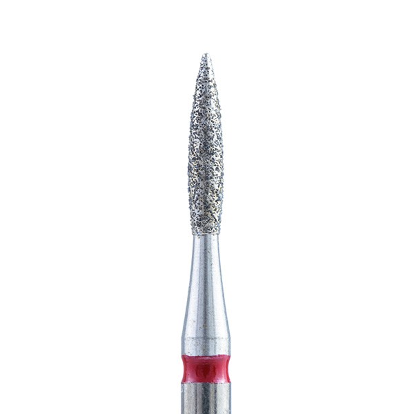 Silver Kiss, фреза алмазная пламя (красная, d 0.18) Silver Kiss, фреза алмазная пламя (красная, d 0.18)