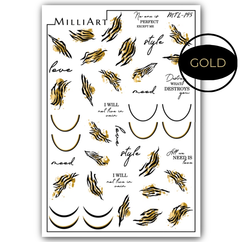 Anna Tkacheva, слайдер-дизайн MilliArt металлик MTL-195 Anna Tkacheva, слайдер-дизайн MilliArt металлик MTL-195