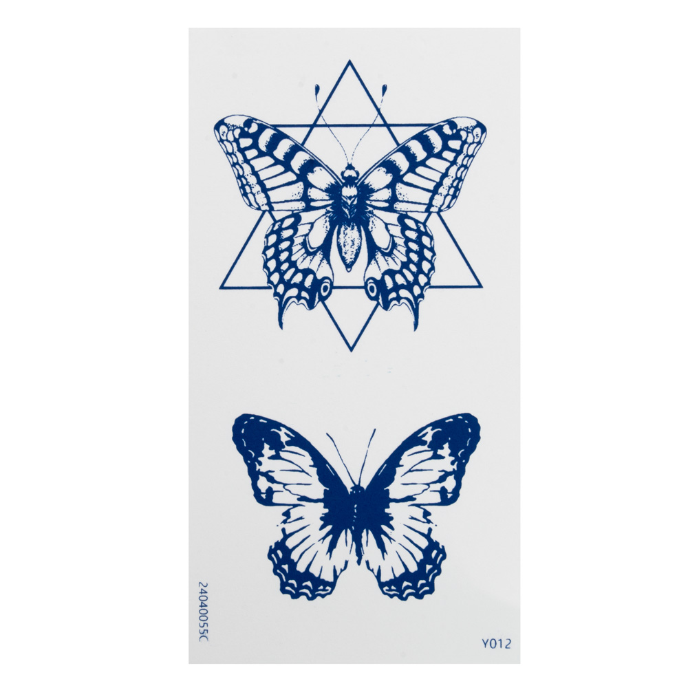 Irisk, INK TATOO - тату реалистичная долговременная для тела (013 Y012)