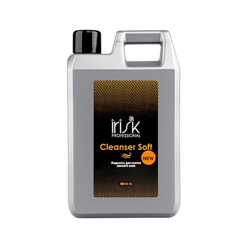 Irisk, Cleanser Soft - жидкость для снятия липкого слоя, 500мл Irisk, Cleanser Soft - жидкость для снятия липкого слоя, 500мл