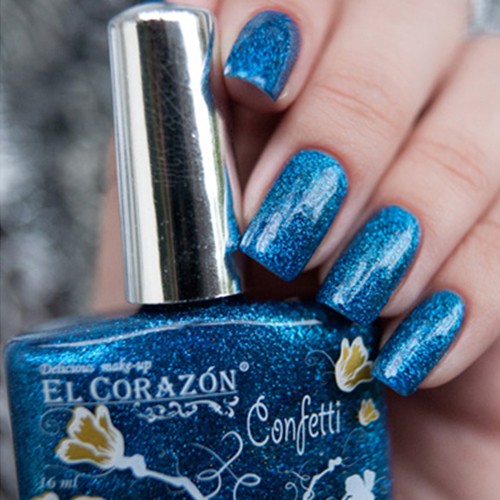 EL Corazon, лак для ногтей (Confetti 509a) 16 мл