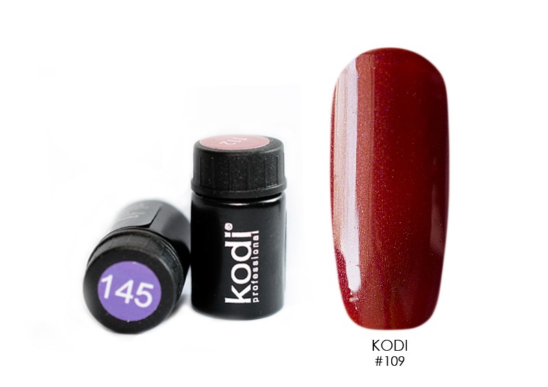 Kodi, цветная гель-краска биогель без липкого слоя (№109), 4 мл