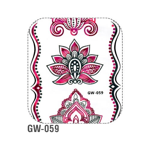 Irisk, Flash тату переводные (GW-059)