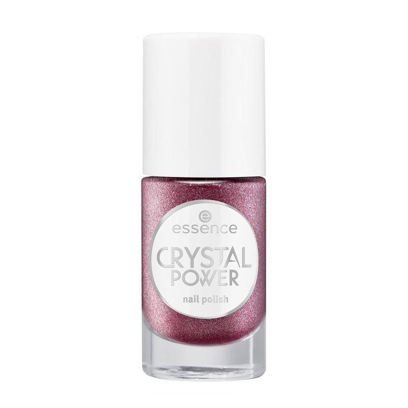 Essence, crystal power — лак для ногтей (розовое золото т.03), 8 мл