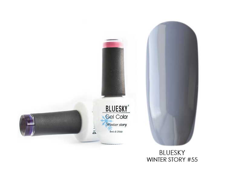 Bluesky, гель-лак (Winter Story 55), 8 мл Bluesky, гель-лак (Winter Story 55), 8 мл