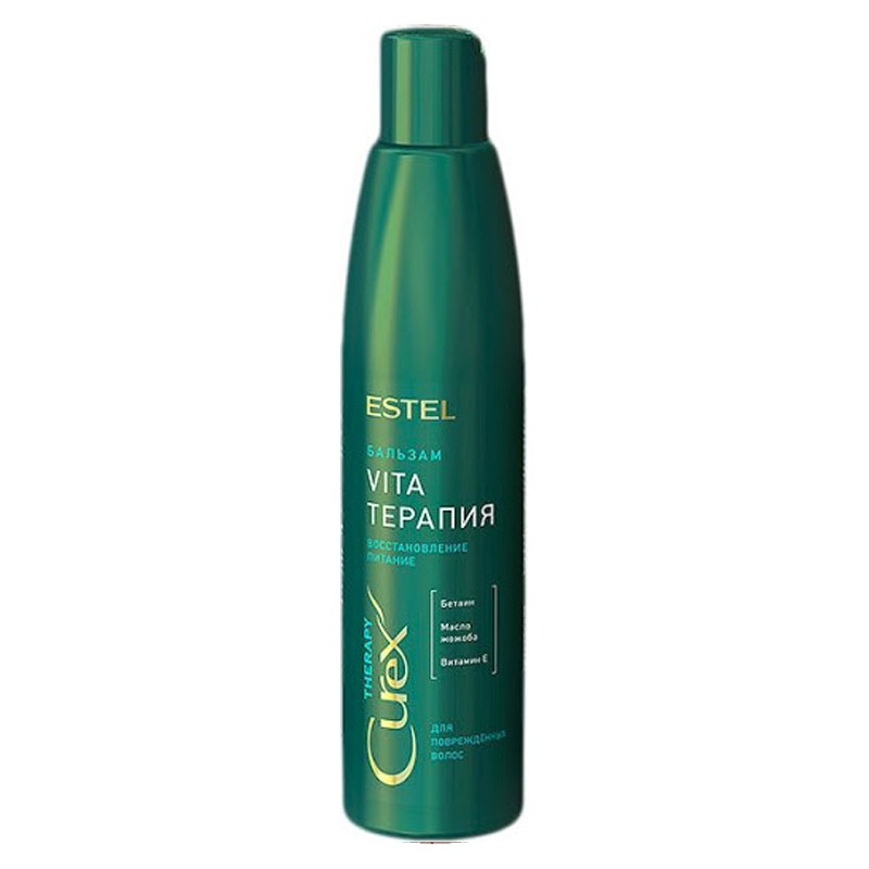Estel, Curex Theraphy - крем-бальзам для сухих, ослабленных и поврежденных волос, 250 мл